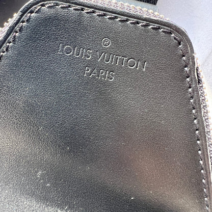 Close-up of a Louis Vuitton bag with visible branding.