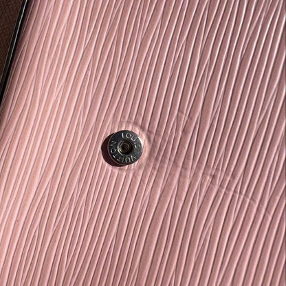 Louis Vuitton Epi Felicie Pochette Pink Leather Bag