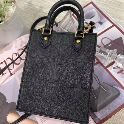 Louis Vuitton Monogram Giant Empreinte Petit Sac Plat