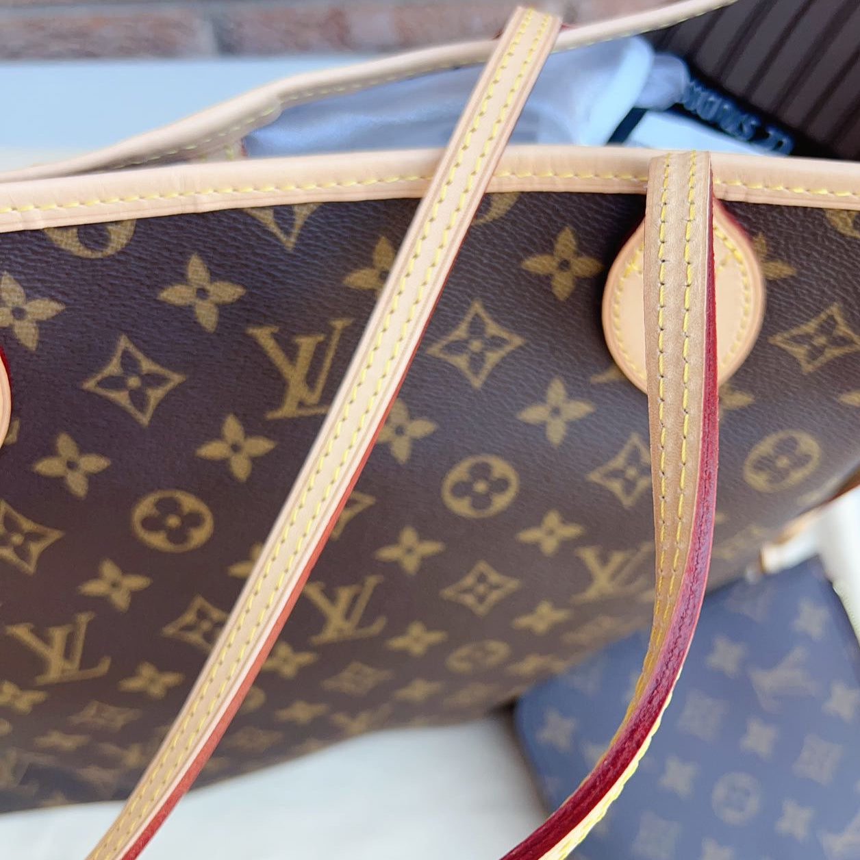 Louis Vuitton Monogram Microchipped Neverfull GM Bag New