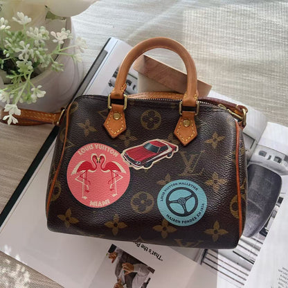 Louis Vuitton Monogram Nano Speedy World Tour