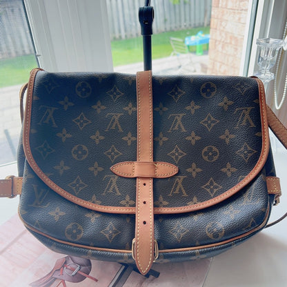 Louis Vuitton Monogram Saumur 30