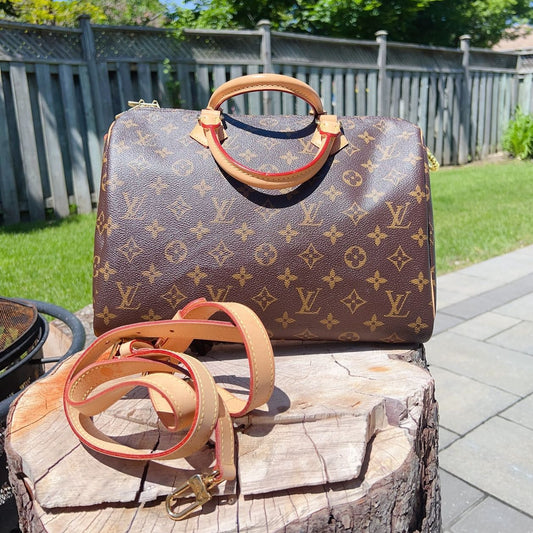 Louis Vuitton Monogram Speedy Bandoulière 30