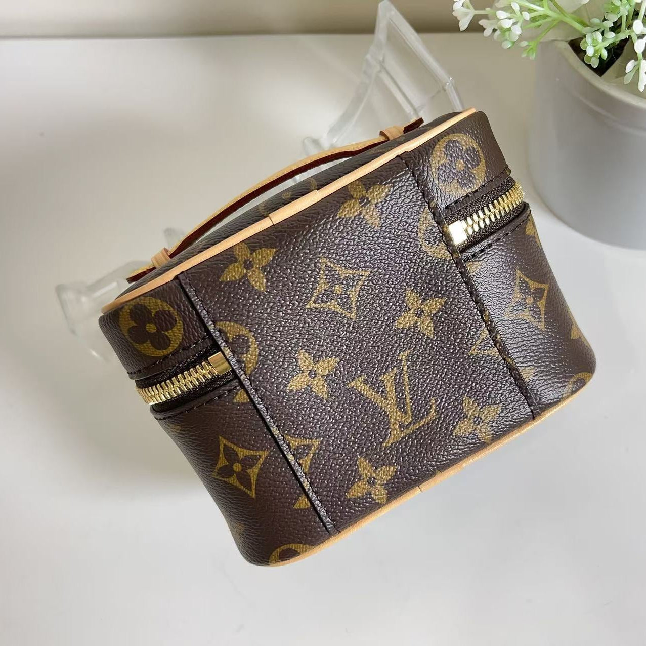 Louis Vuitton Nice Nano Vanity Top Handle Bag