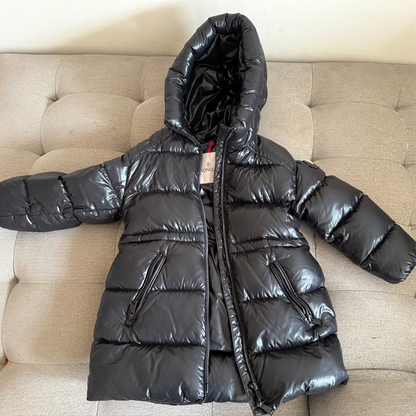 MONCLER Unisex Adile Long Belted Parka