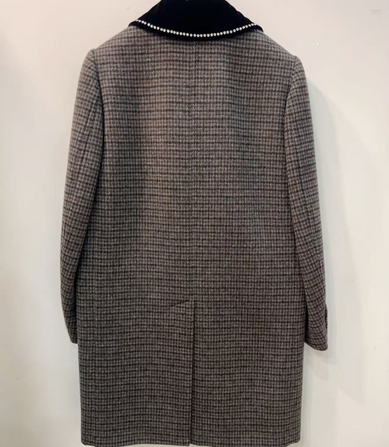 Miu Miu Wool Coat Grey