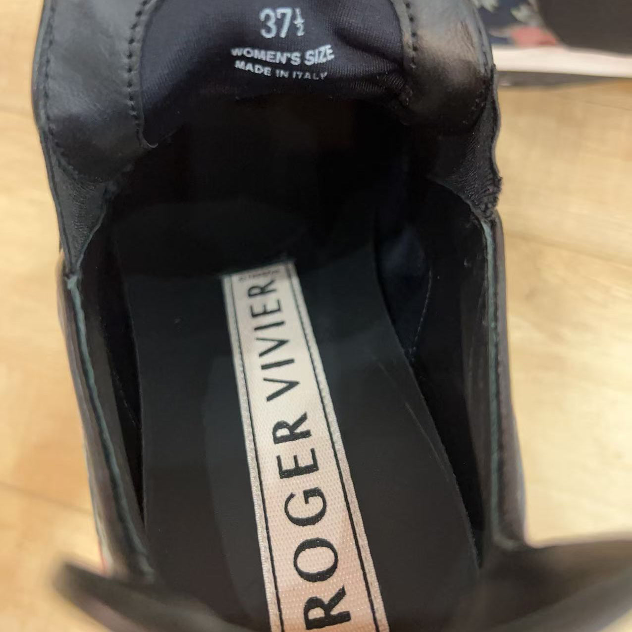 ROGER VIVIER Run Buckle Floral-print Sneakers
