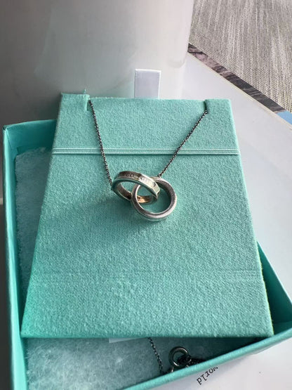 Tiffany and Co. 1837 Interlocking Circles Necklace