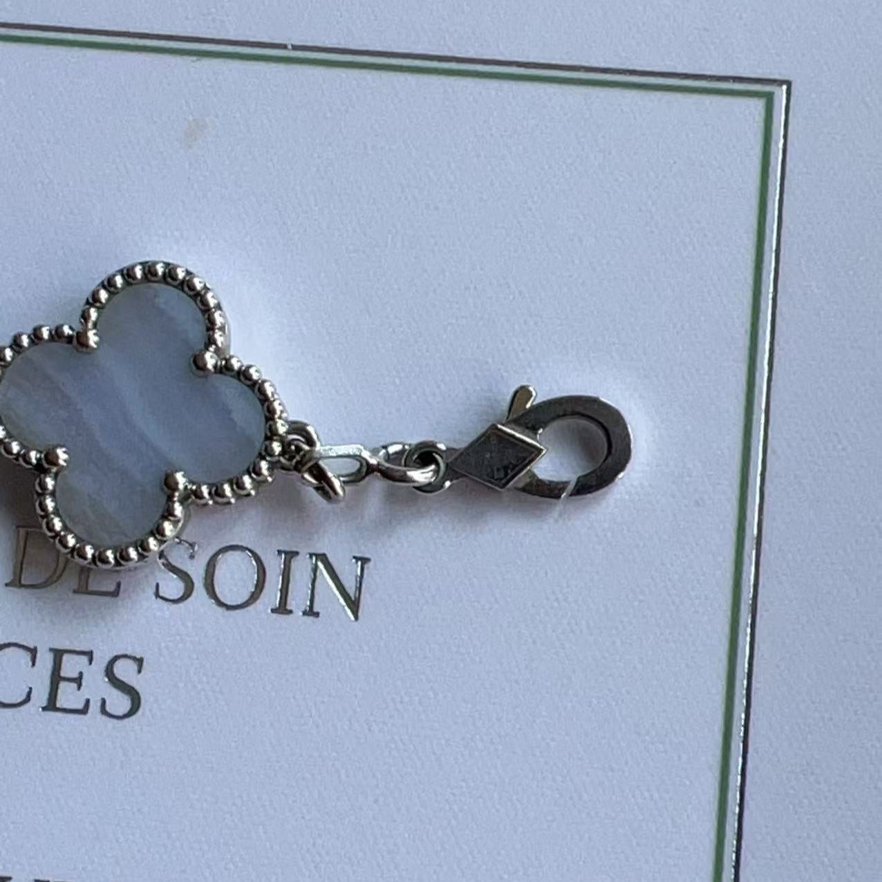Van Cleef & Arpels Vintage Alhambra White Gold Bracelet 2023