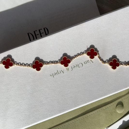 Van Cleef & Arpels Vintage Alhambra bracelet, 5 motifs