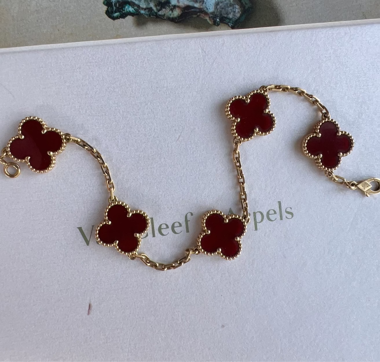 Van Cleef & Arpels Vintage Alhambra bracelet, 5 motifs