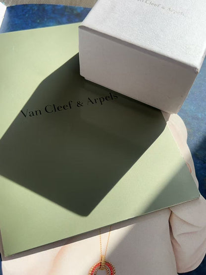 Van Cleef & Arpels Diamond Sweet Alhambra Pendant Necklace