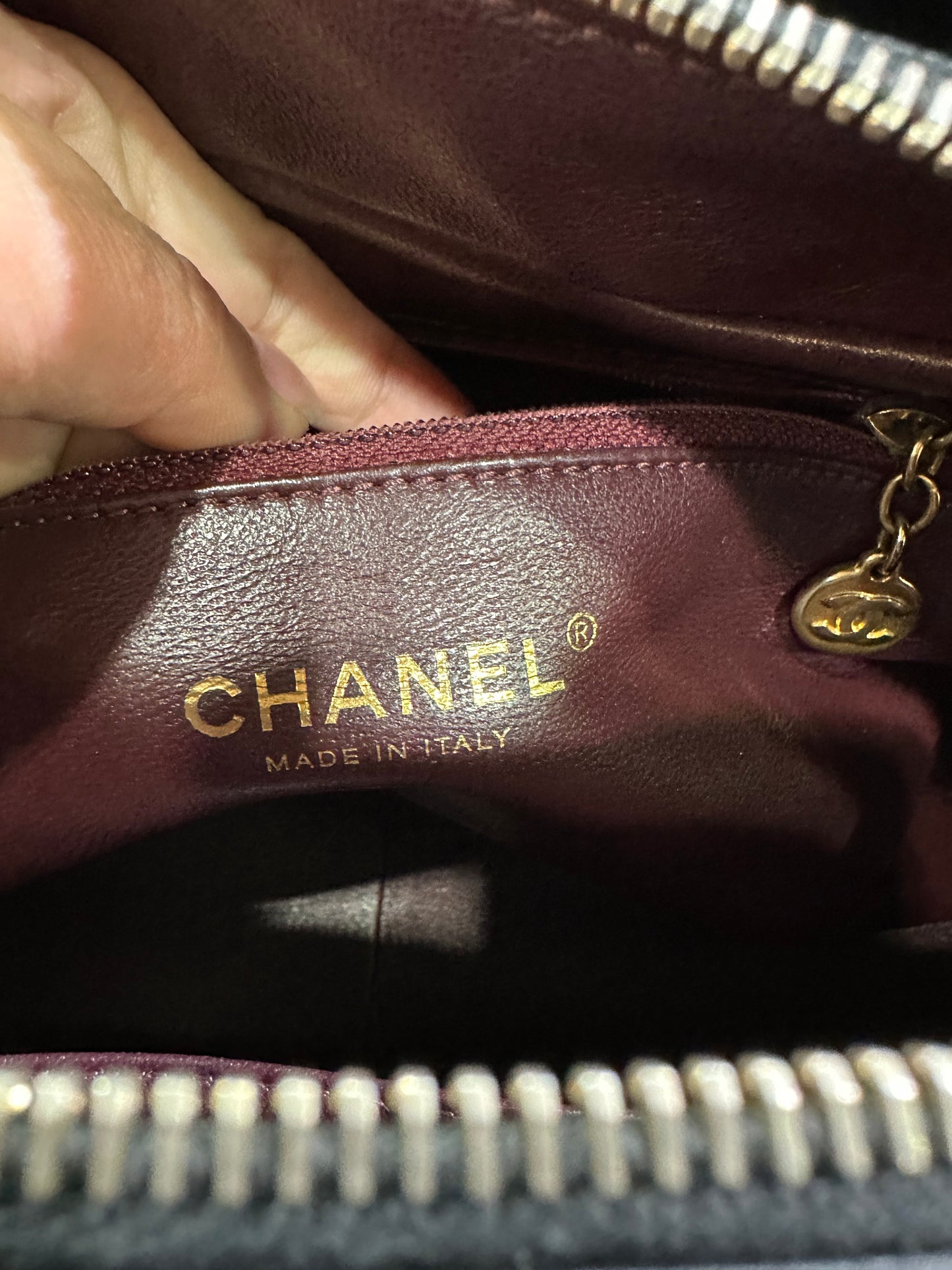 Chanel Chain Shoulder bag Black Lambskin