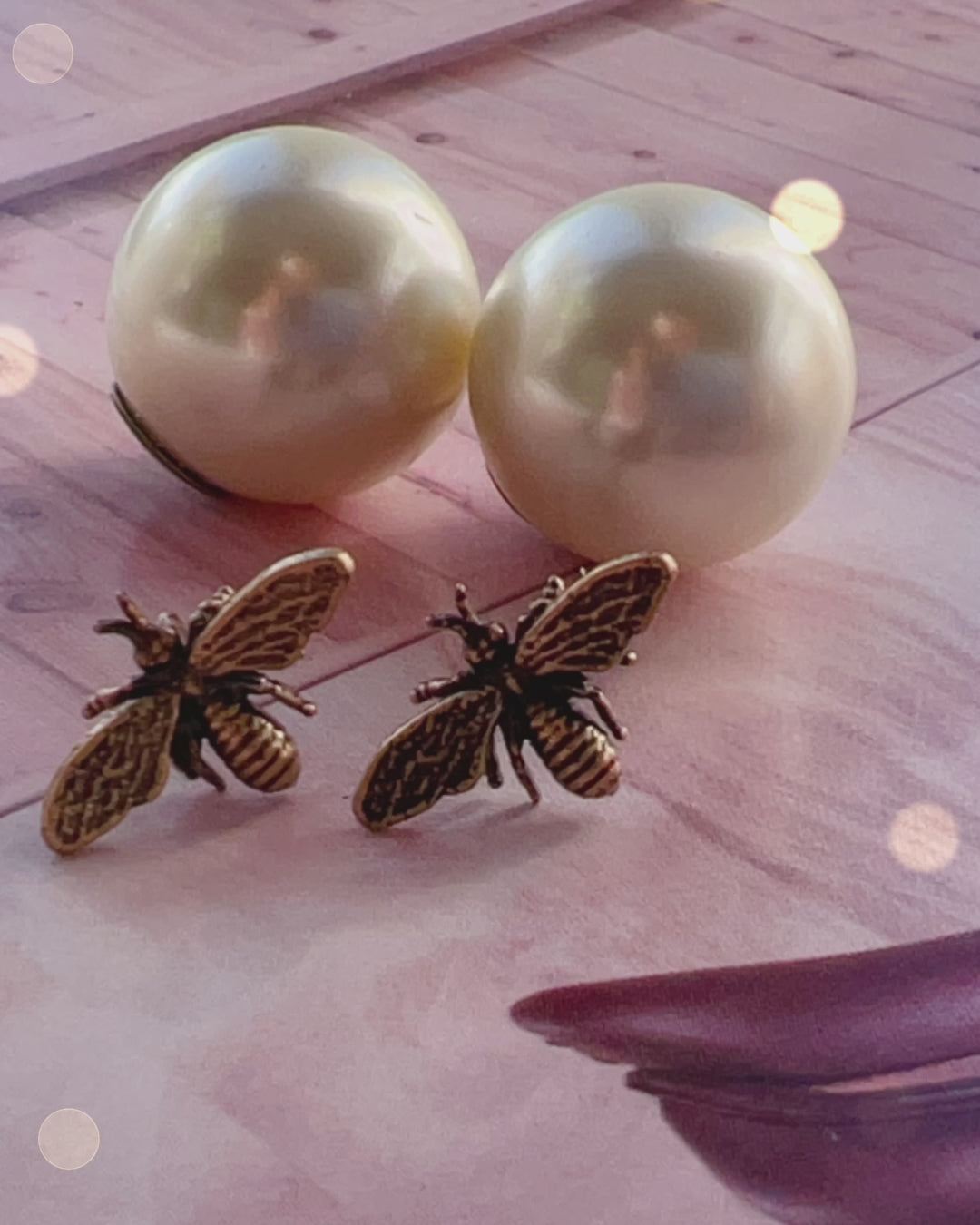 Dior deals bee earrings