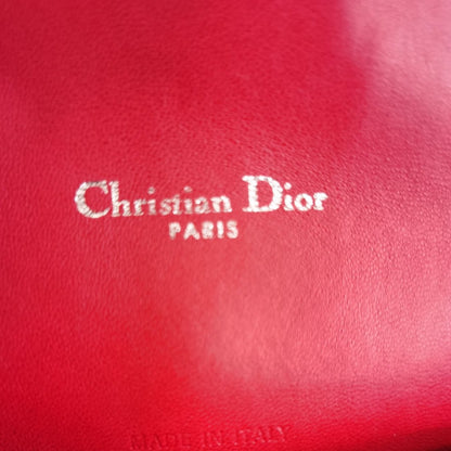 Dior Cannage Leather Medium Miss Dior Flap Bag Red