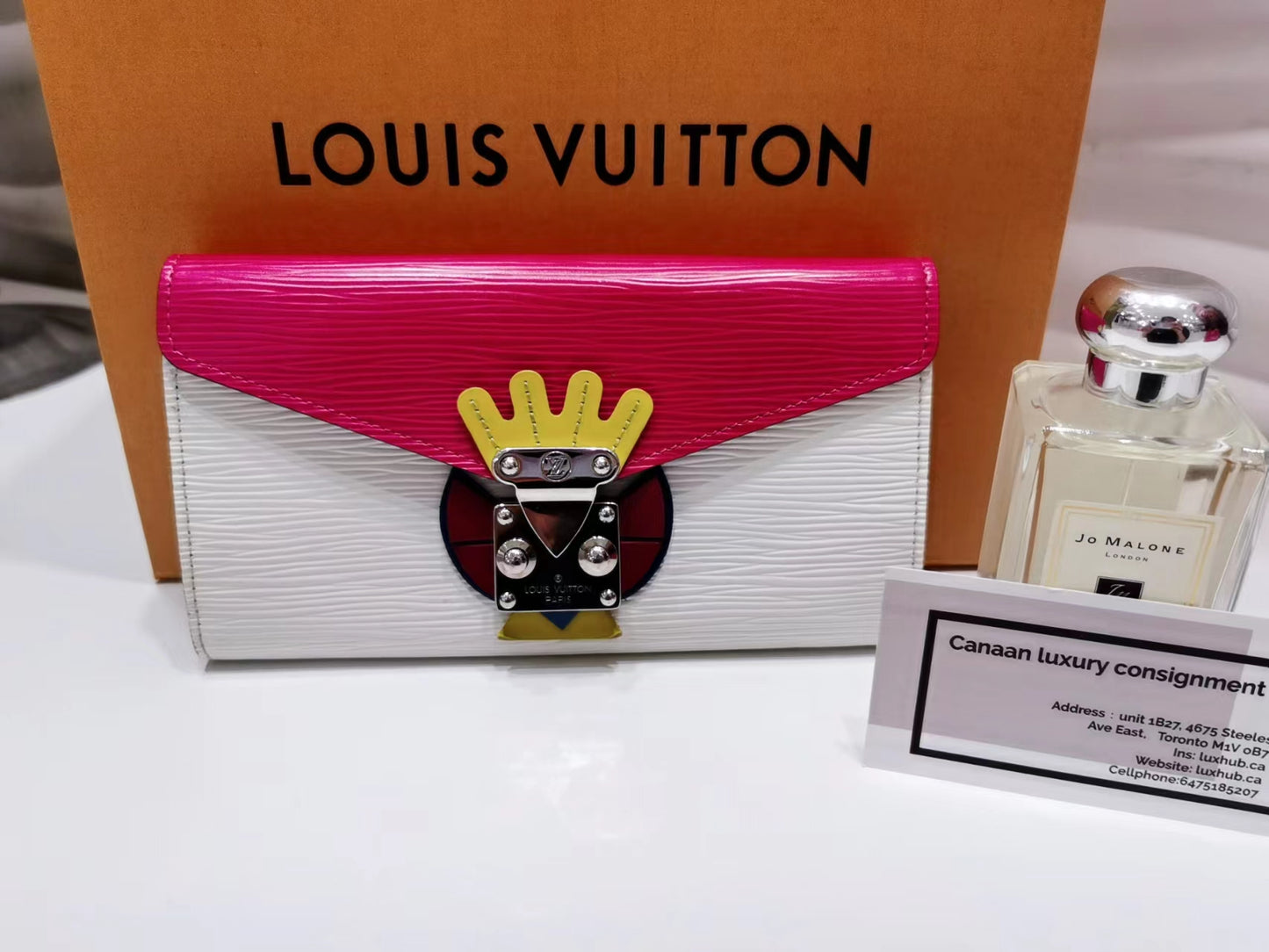 Louis Vuitton Limited Edition Epi Leather Tribal Mask Sarah