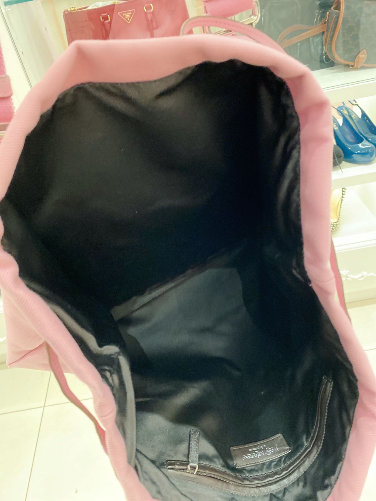 YSLCanvas Kahalo Pink Tote Bag
