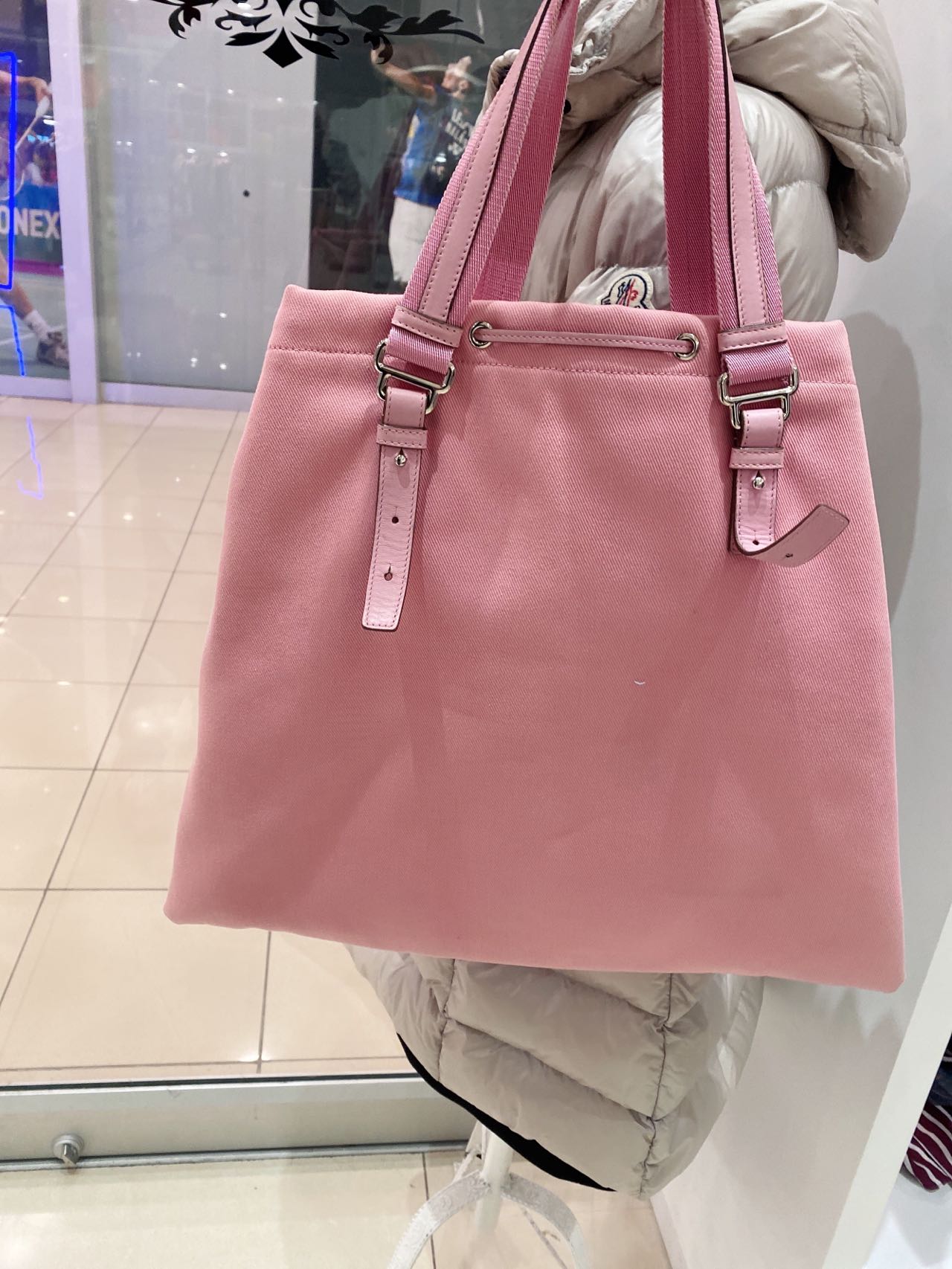 YSLCanvas Kahalo Pink Tote Bag