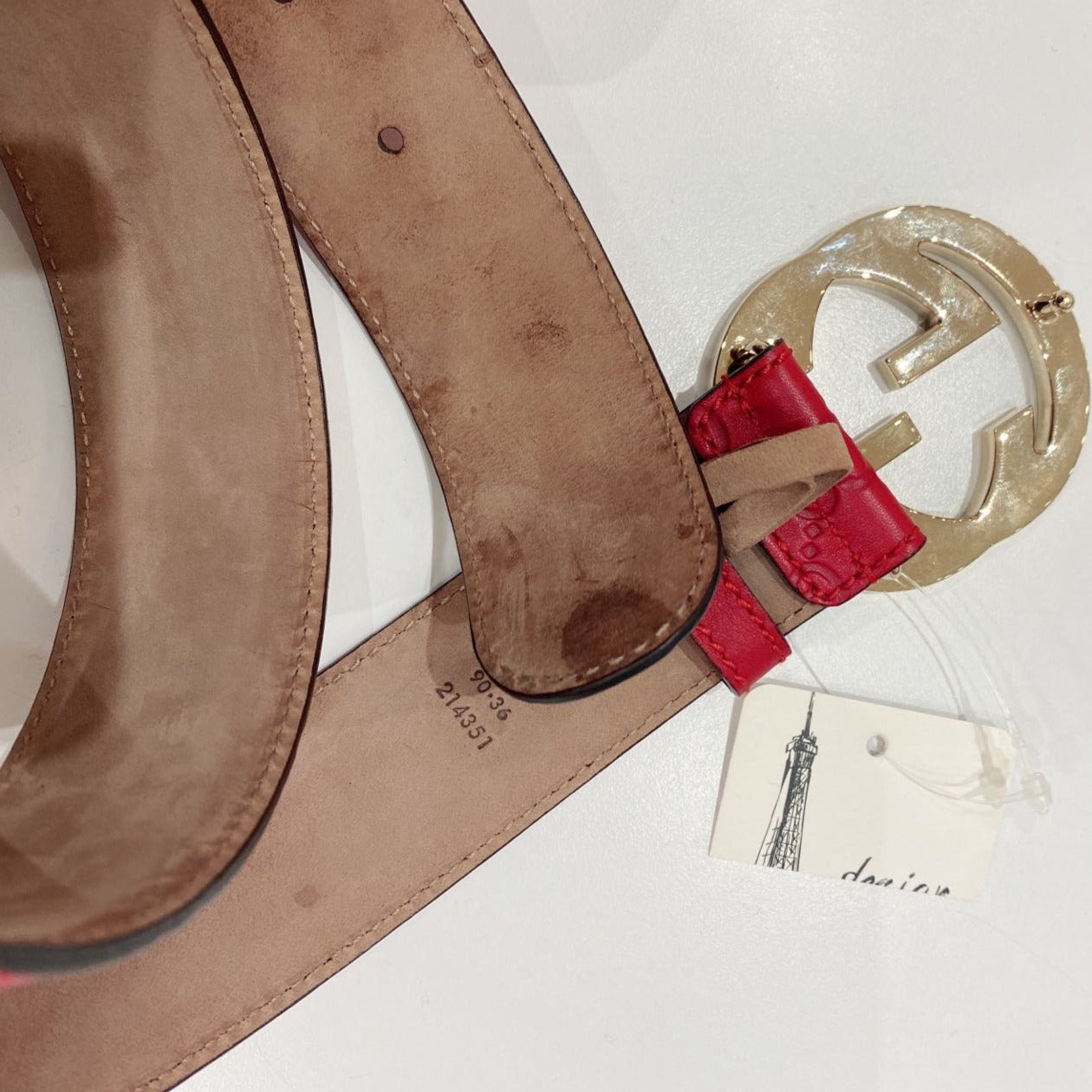 Gucci belt 90 online