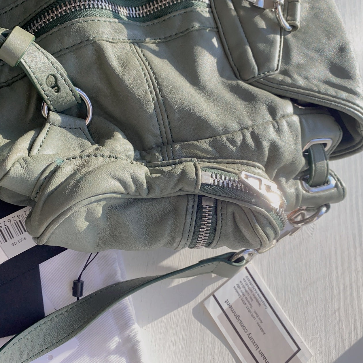 Alexander Wang Marti Leather Backpack – luxhub.ca