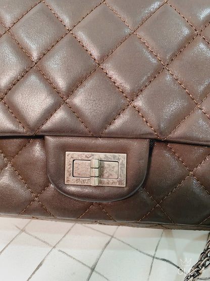 Chanel Reissue 2.55 227 Brown Bag