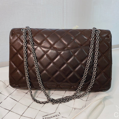 Chanel Reissue 2.55 227 Brown Bag