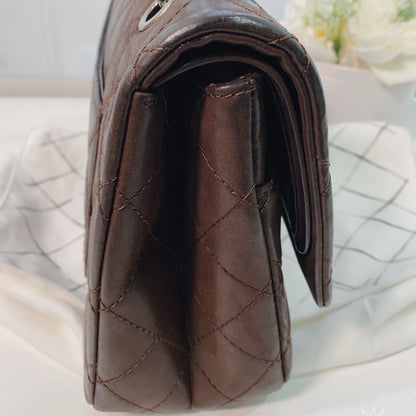 Chanel Reissue 2.55 227 Brown Bag
