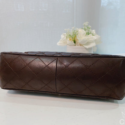 Chanel Reissue 2.55 227 Brown Bag