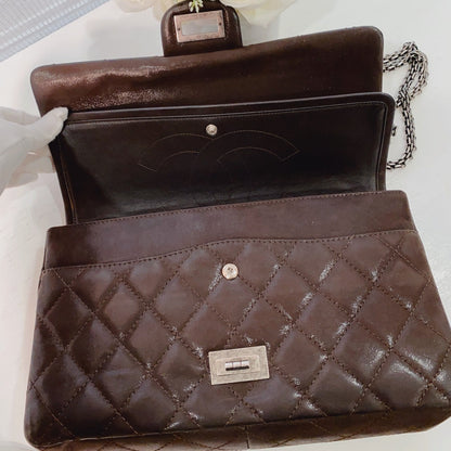 Chanel Reissue 2.55 227 Brown Bag