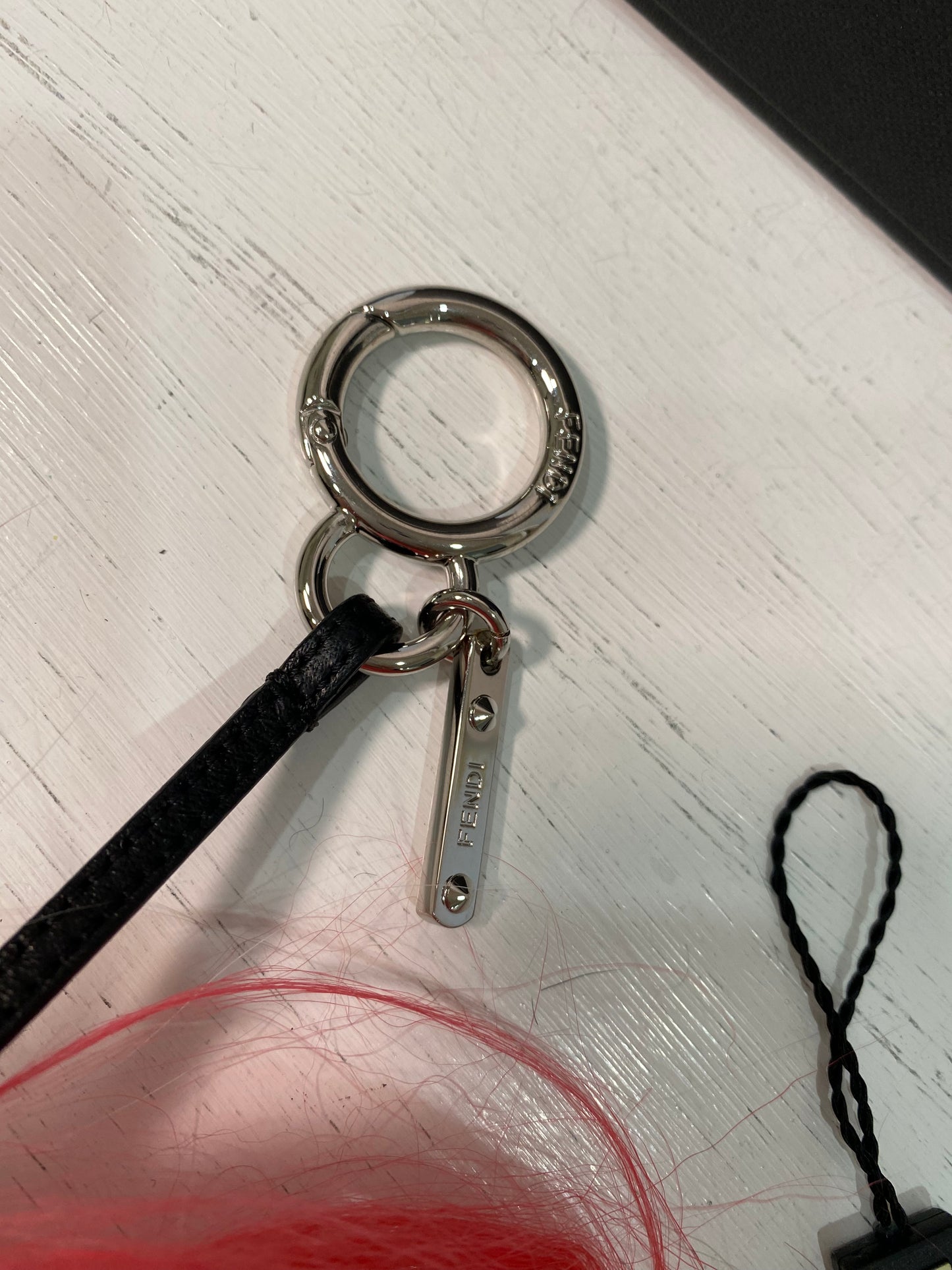 Fendi Karl Lagerfeld Bag Bug Keychain
