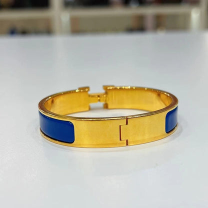 Hermès Clic H Bracelet Royal Blue SizeS