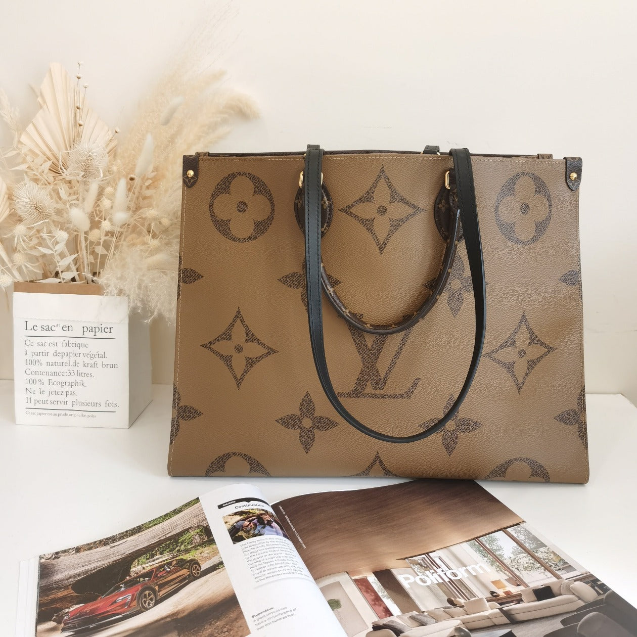 Louis Vuitton Reverse Monogram Giant Onthego GM bag - luxhub.ca