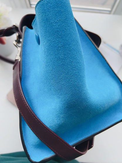 Celine Smooth Calfskin Small Tri-Color Trapeze