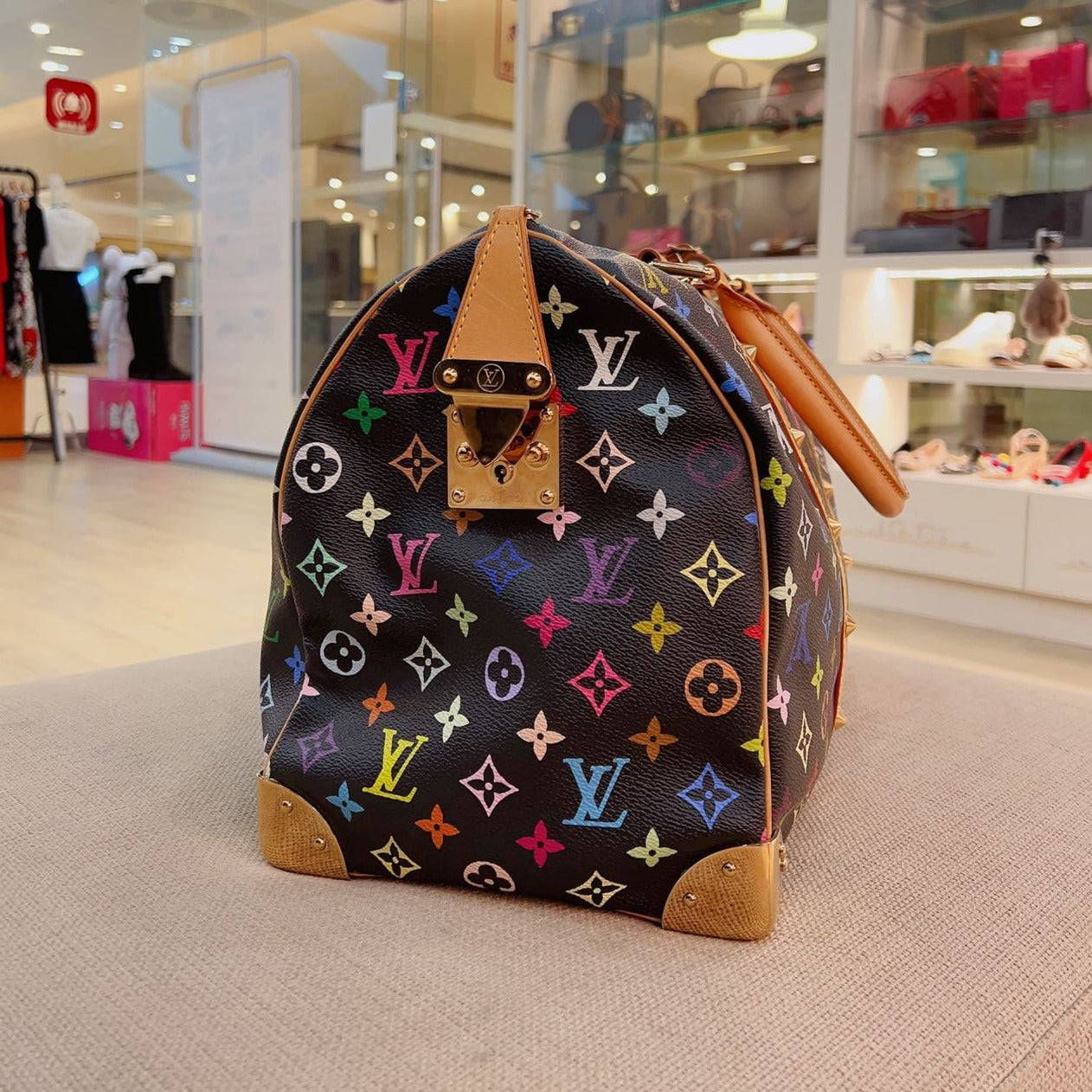 Louis Vuitton Speedy45 Multi-color Bag side