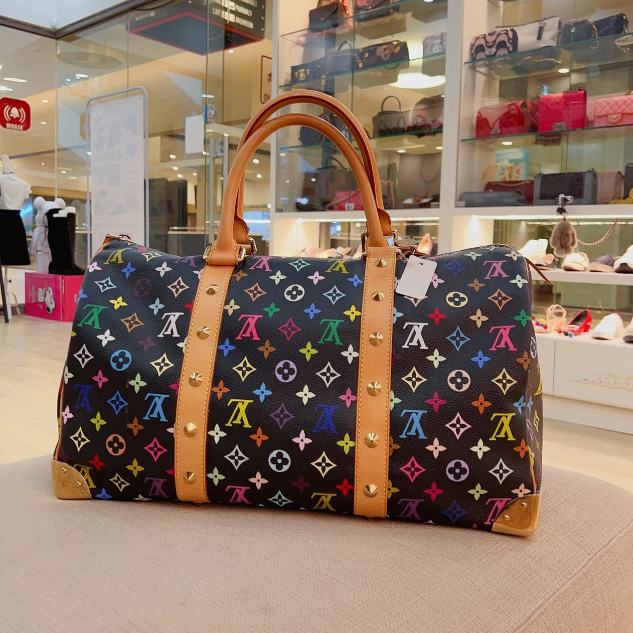 Louis Vuitton Speedy45 Multi-color Bag Back