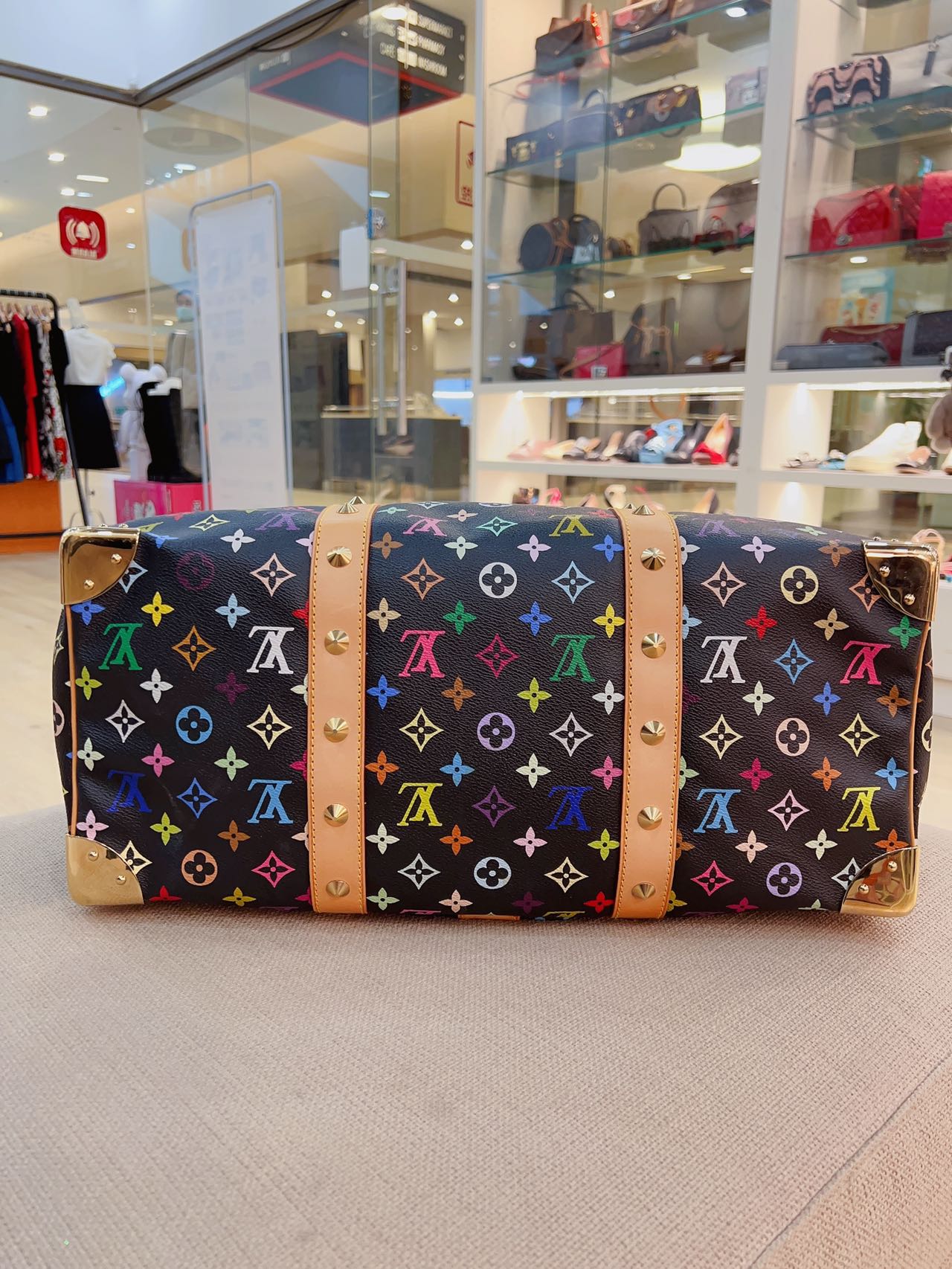 Louis Vuitton Speedy45 Multi-color Bag