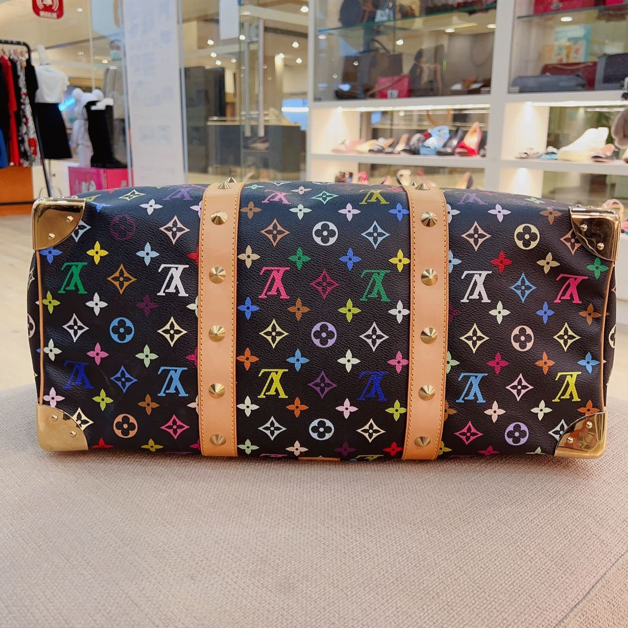 Louis Vuitton Speedy45 Multi-color Bag bottom