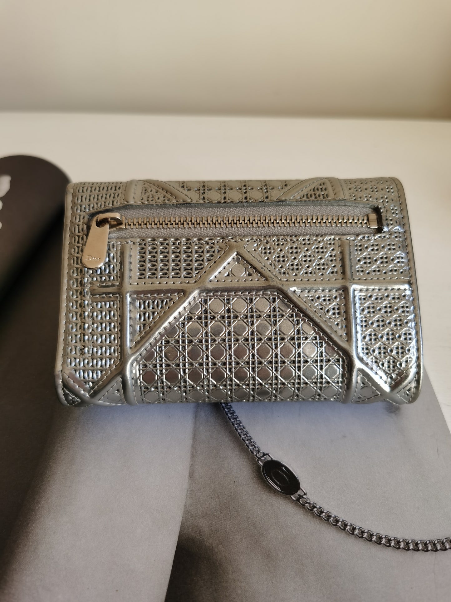 Dior Diorama Elancée Trifold Wallet