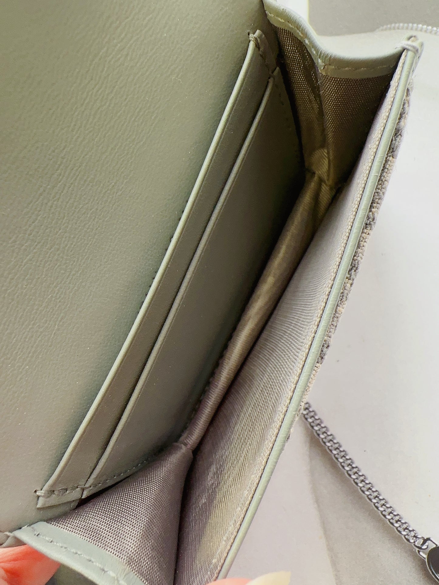 Christian Dior 2022 Saddle Cardholder Compact Wallet