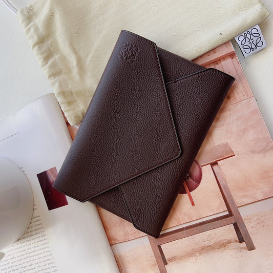 Loewe Leather Envelope Pouch