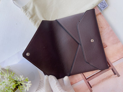 Loewe Leather Envelope Pouch