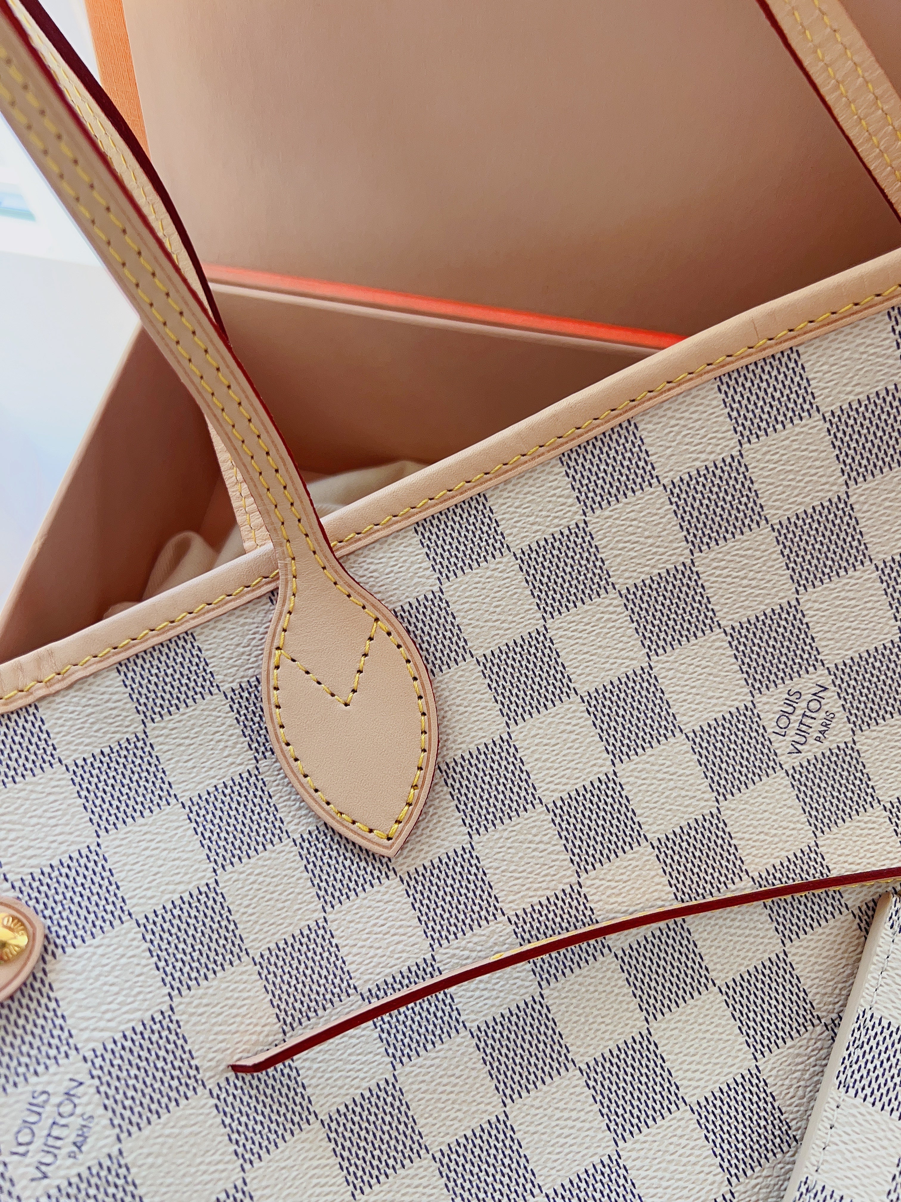 Neverfull on sale damier azur