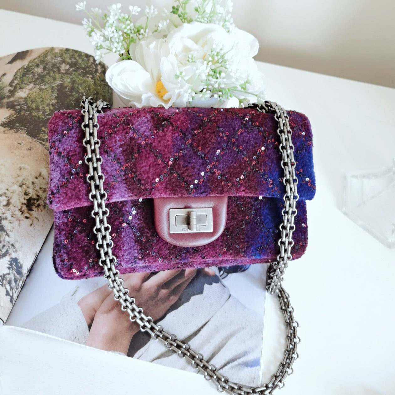 Rare and Collector 2.55 Chanel Jelly Bag Limited Edition