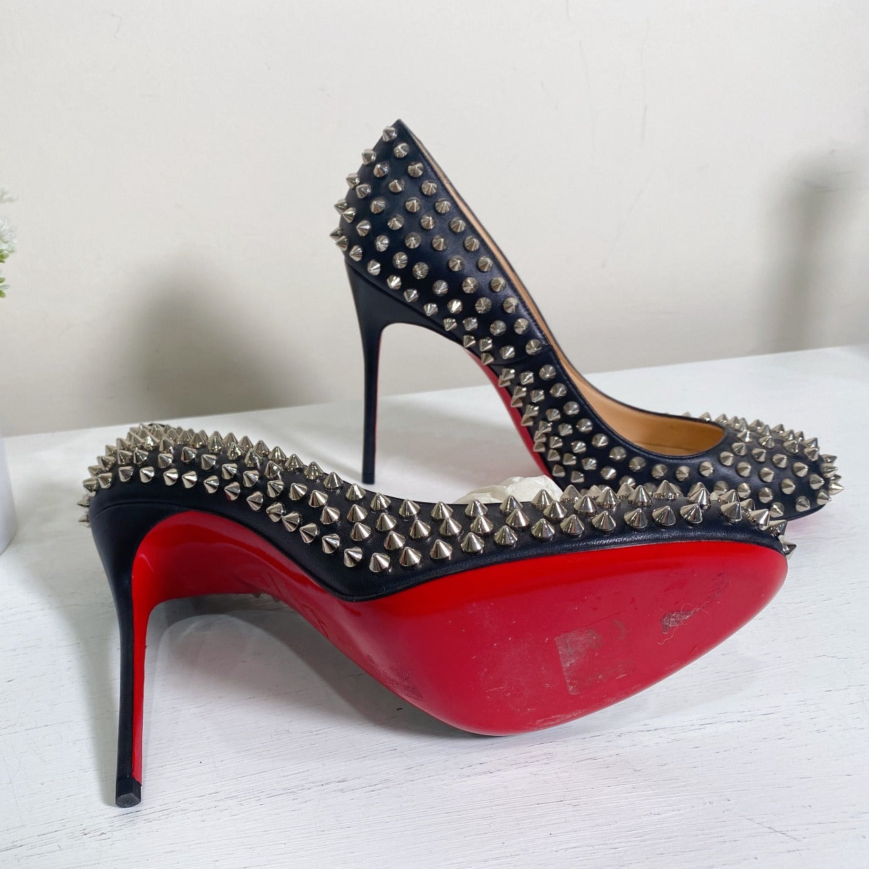 Christian Louboutin Fifi Spikes Shoes Size40