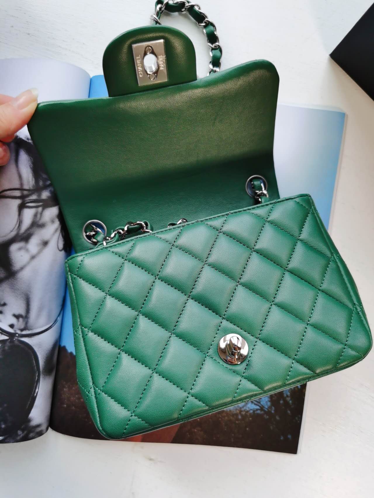 Chanel Mini Square Bag Like New