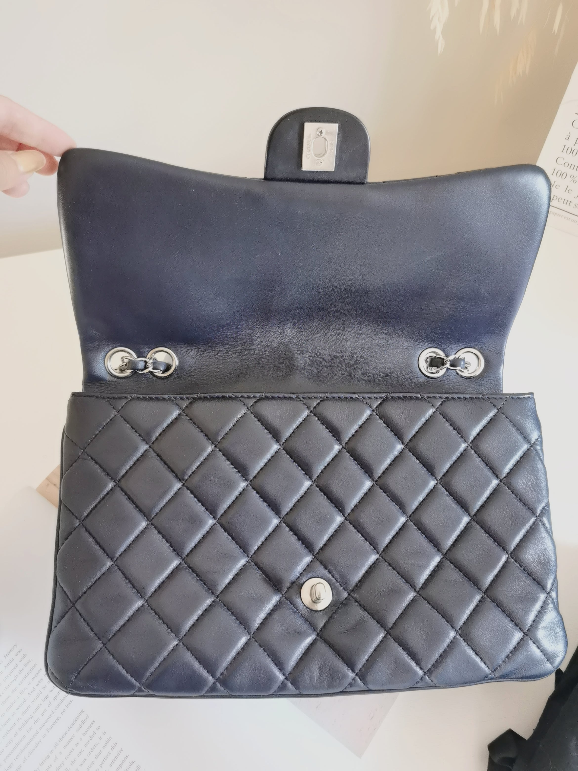 Chanel discount deep blue