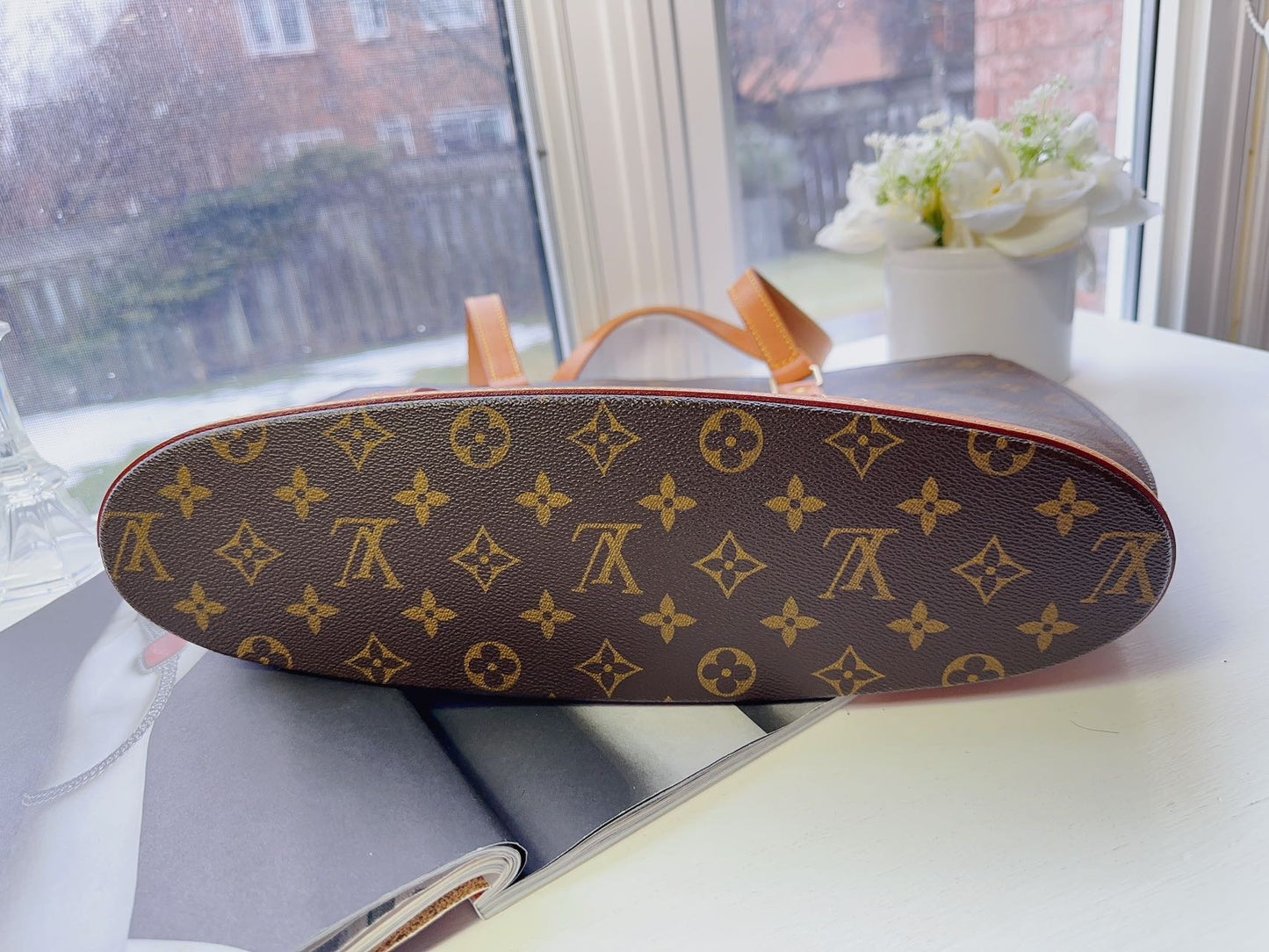 Louis Vuitton Monogram Babylone Zip Tote Shoulder Bag