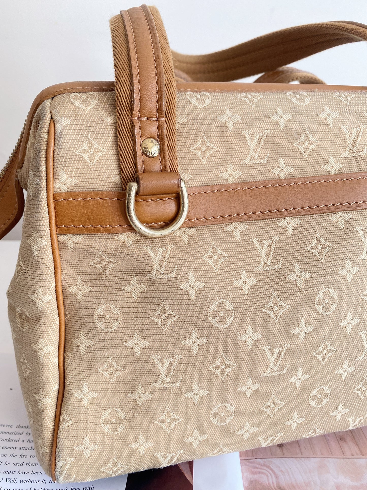 Louis Vuitton Beige Josephine PM Bag