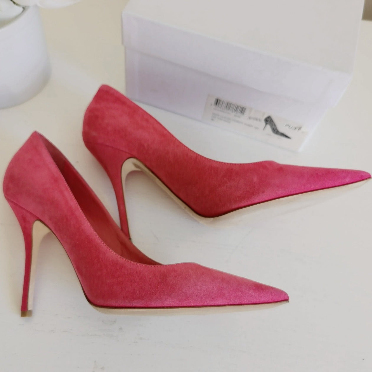 Dior Cherie Pointy Pump Wild Rose Size38