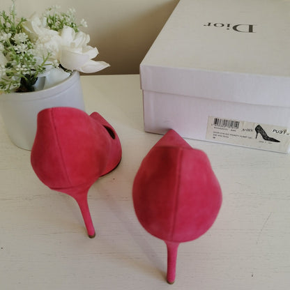 Dior Cherie Pointy Pump Wild Rose Size38